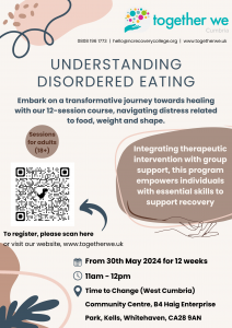 Understanding Disordered eating - May @ JST & TTC