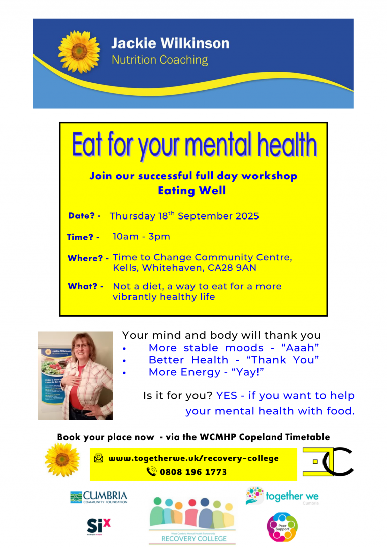 Eat for your mental health wcmhp rc